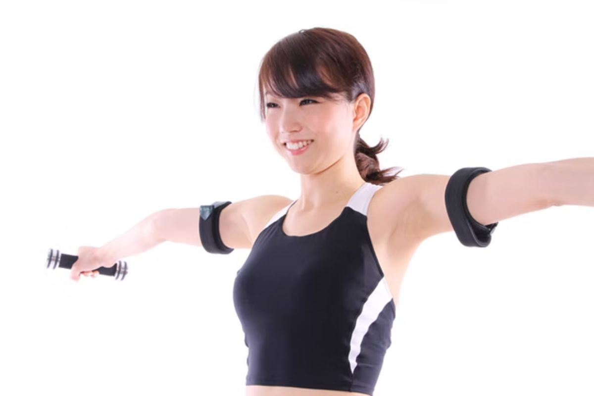 加圧トレーニングの様子