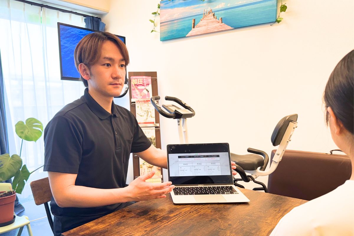 NewBの科学的なパーソナルトレーニング説明