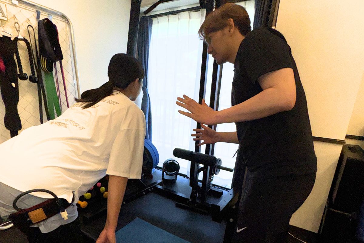 NewBの専属トレーナーによるパーソナル伴走