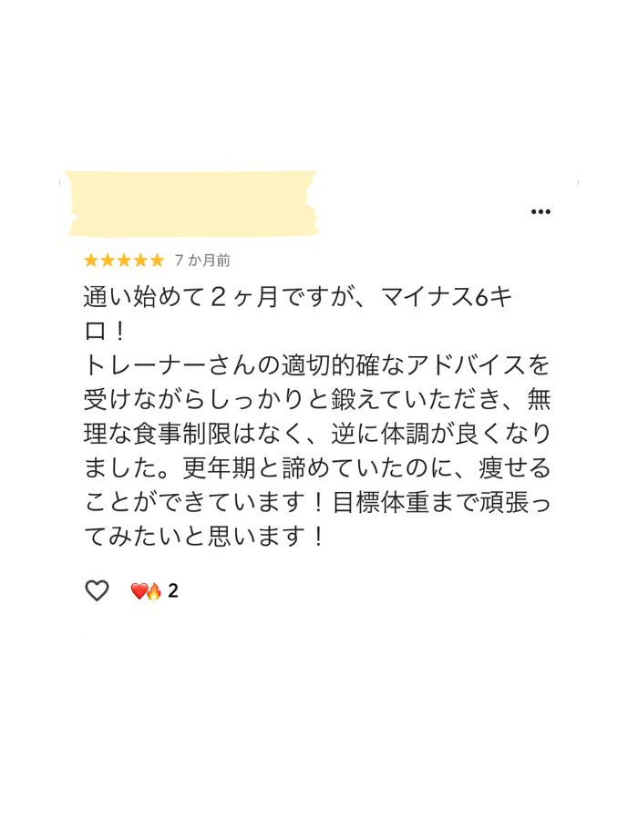 Google MAPのクチコミ 5